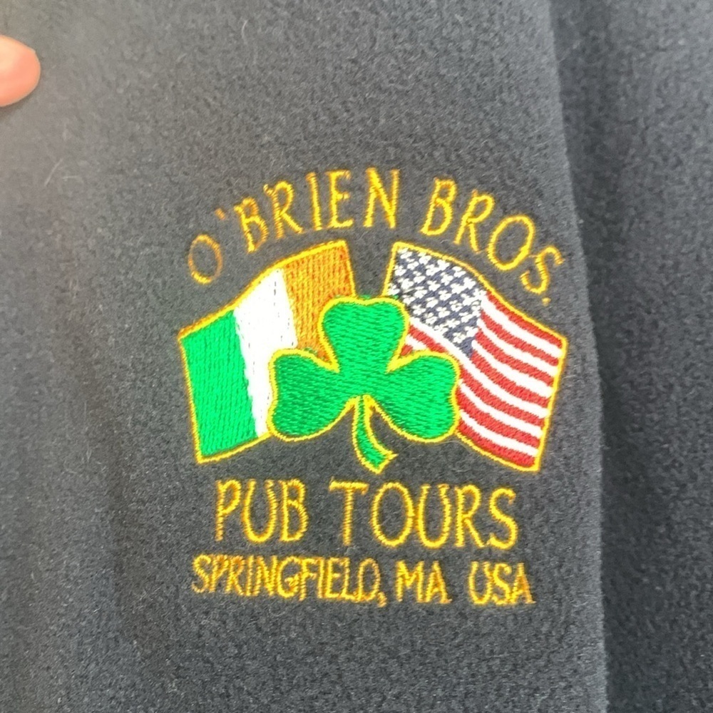 North End NWT Fleece Nylon Reversible O’Brien Bros Pub Tours Ezem Zipper Vest XL - Picture 14 of 17